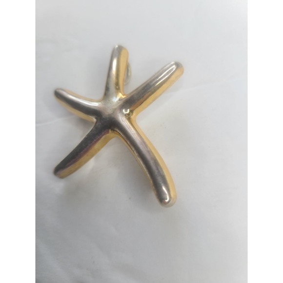 Best Products Jewelry - Vintage Best Products Starfish Brooch Silver Plated For Nautical Enthusiast